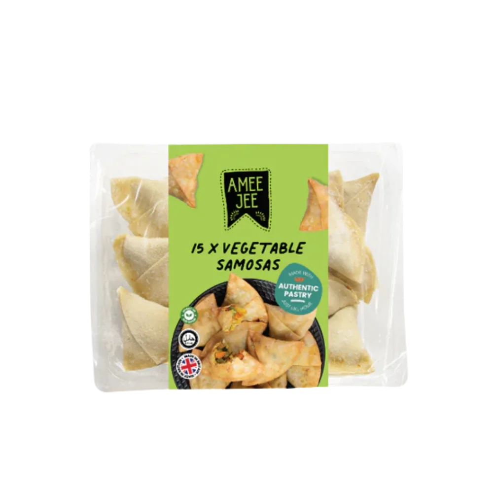 Amee Jee Vegetable Samosas 15 Pcs