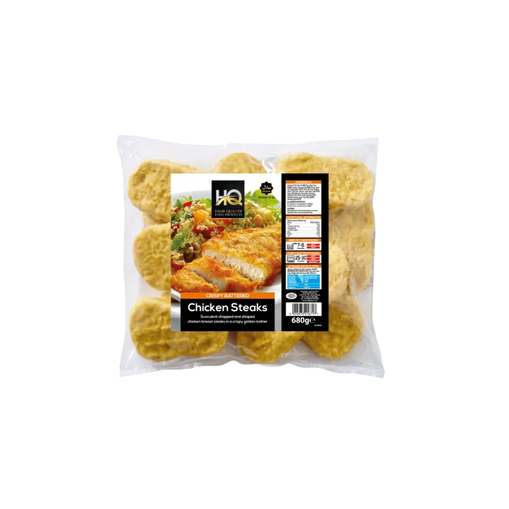 HQ Battered Chicken Steaks