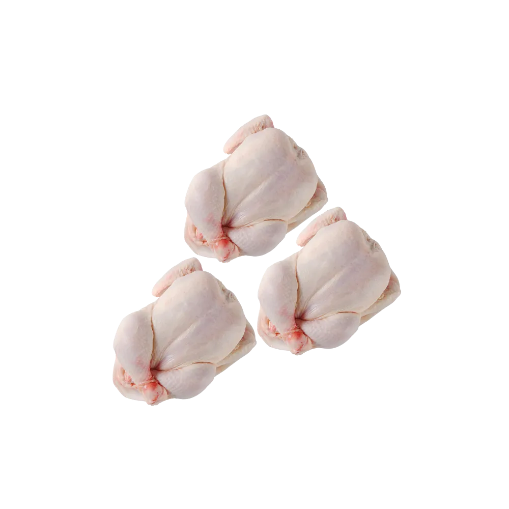 3 Whole Baby Chicken