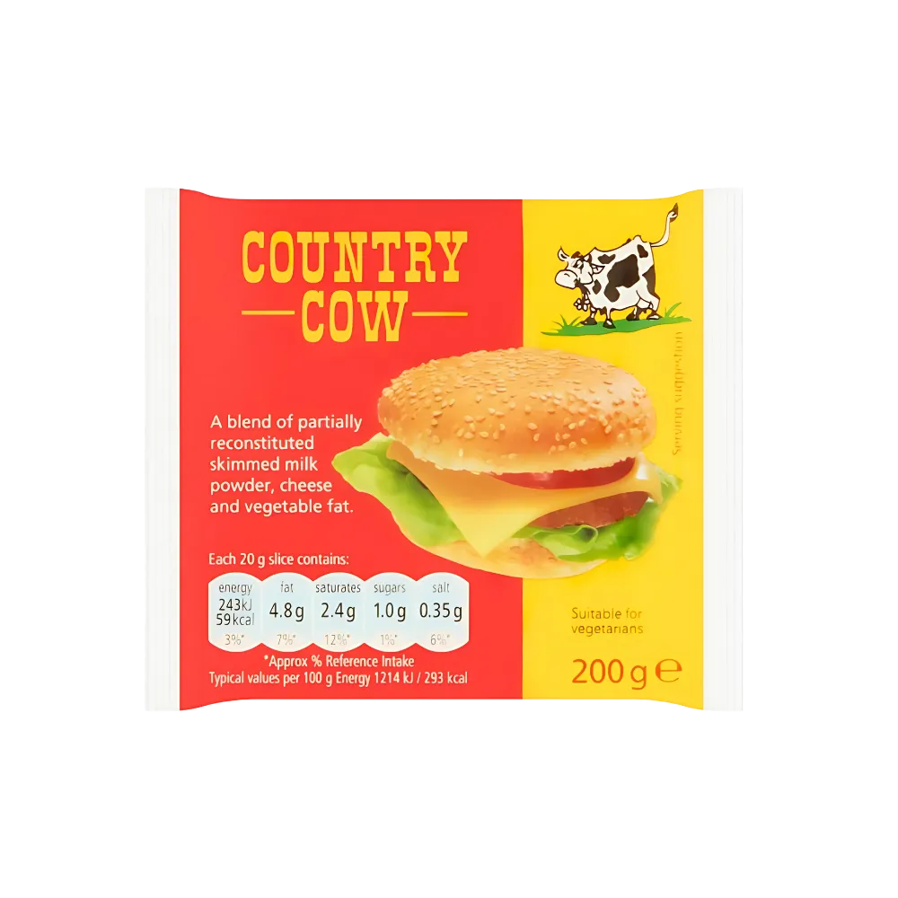 Country Cow Cheese Slices