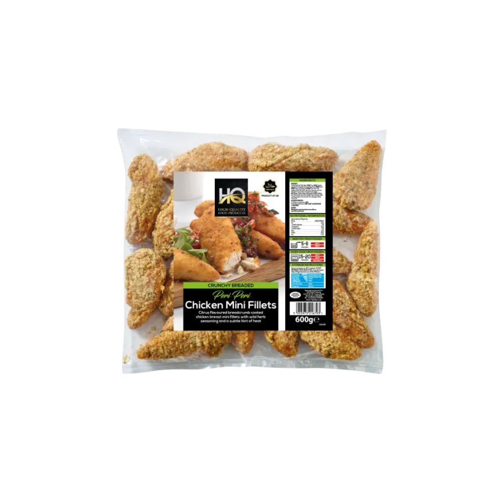 HQ Breaded Peri Peri Chicken Mini Fillets