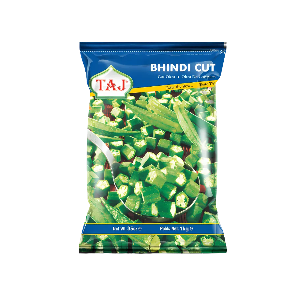 Taj Bhindi Cut Okra